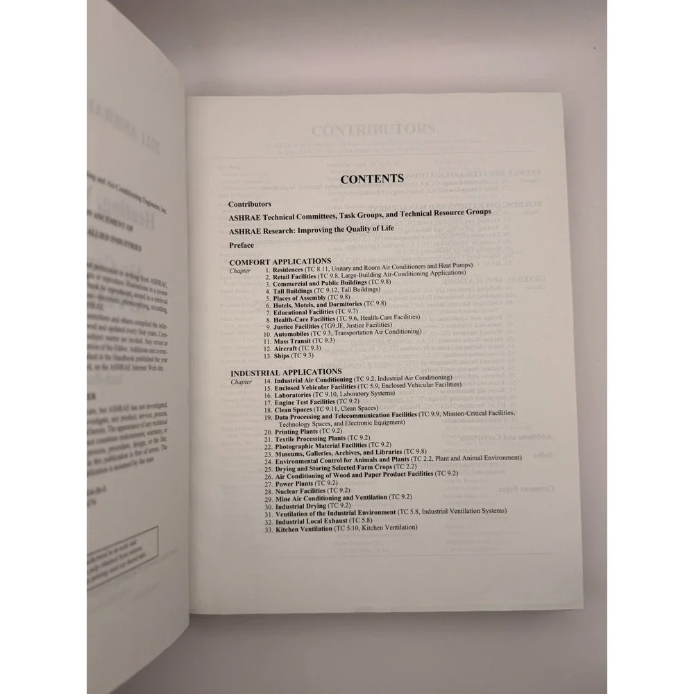 2011 ASHRAE Handbook HVAC Applications I-P Edition Hardcover w/CD 1936504065